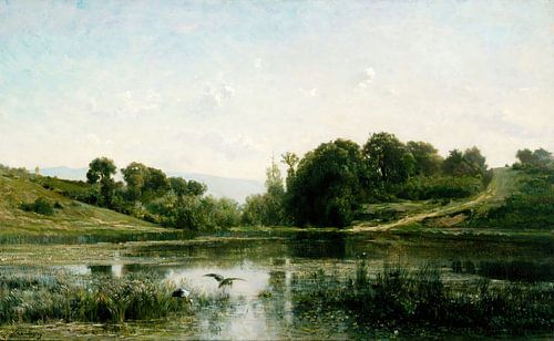De vijvers van Gylieu, Charles-François Daubigny