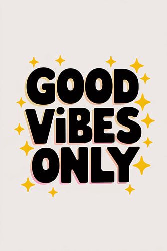 Typographie avec un message positif