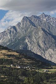 Mont Vélan, from Buthier, Italy by Imladris Images