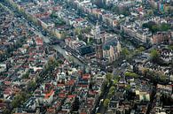 Westerkerk van Amsterdam vanuit de lucht van Melvin Erné thumbnail