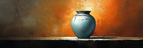 Vase bleu | Solitude d'azur