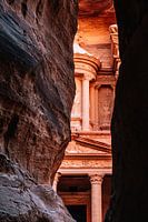 Historische stad Petra in Jordanië