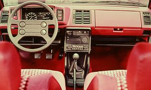 GTI interieur 70s van Jaap Ros