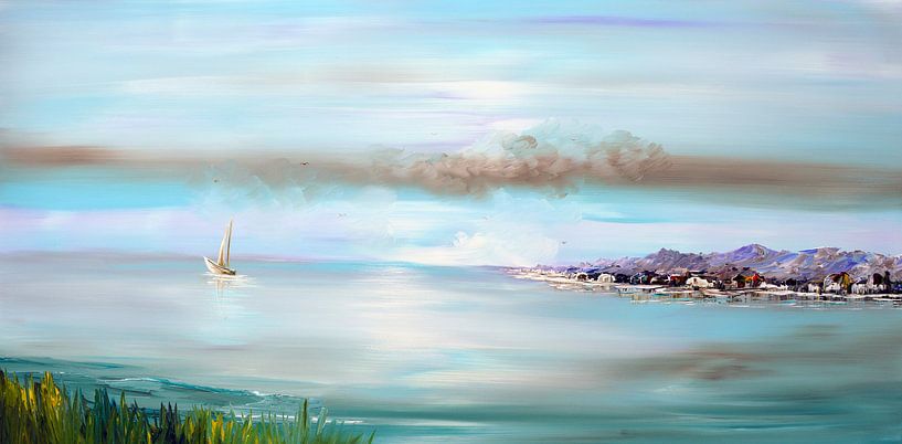 Sailing by Gena Theheartofart