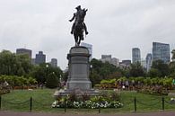 The George Washington Statue in Boston Public Garden von Bastiaan Bos Miniaturansicht