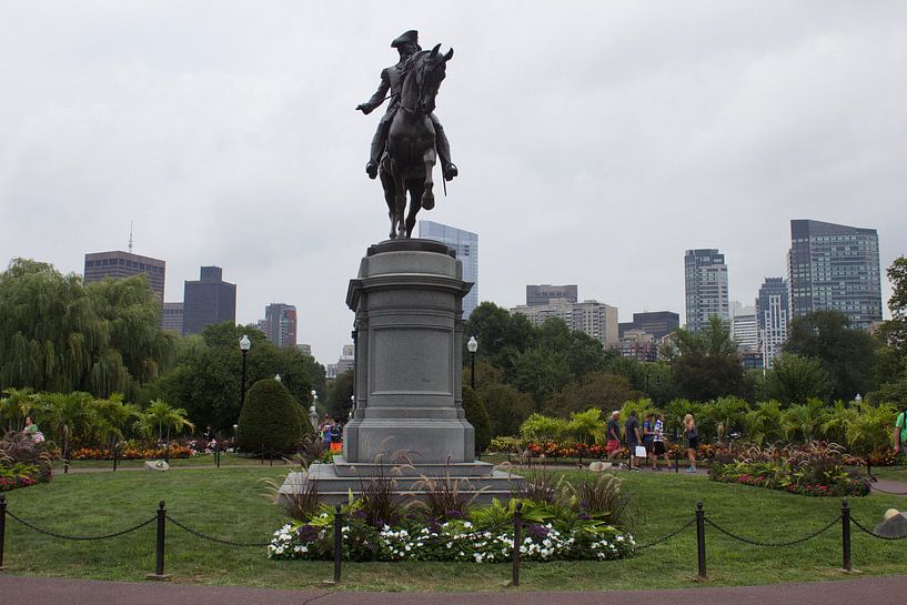 The George Washington Statue in Boston Public Garden von Bastiaan Bos