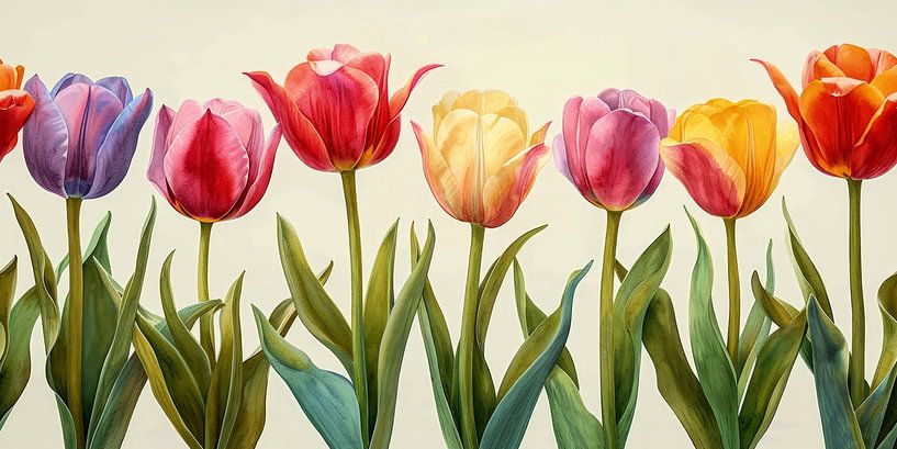 Tulip Symphony by ByNoukk