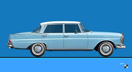 Mercedes-Benz W 111 Limousine in Originalfarbe von aRi F. Huber
