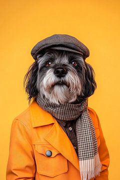 Pyrenean Mountain Dog by Poster Art Shop