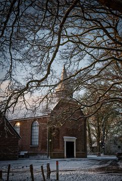 Église de Reest près de Oud Avereest sur Angela Dijkman