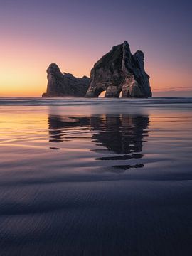 Wharariki Beach (Südinsel, Neuseeland)