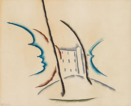 Walter Ophey – Landscape Study, c. 1920 by Atelier Liesjes