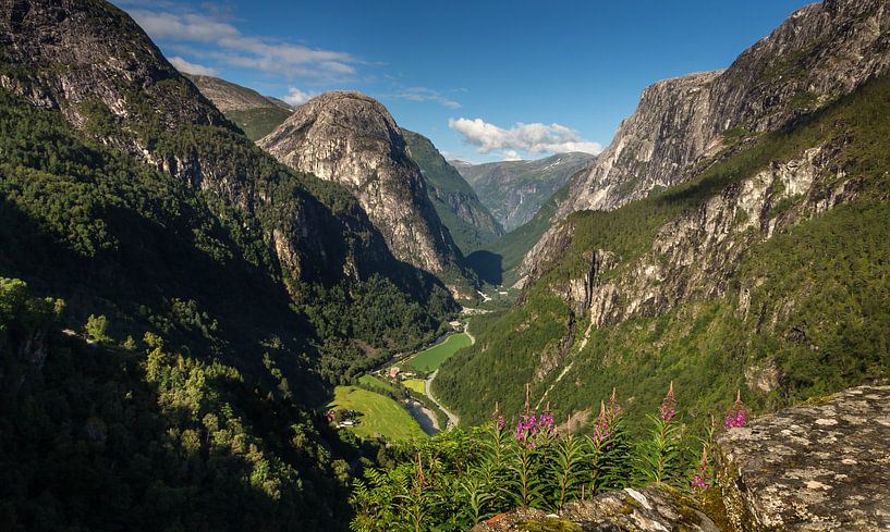 Stalheim-Ansicht, Norwegen von Adelheid Smitt