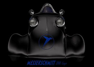 Messerschmitt KR 200 Super in donker zwart