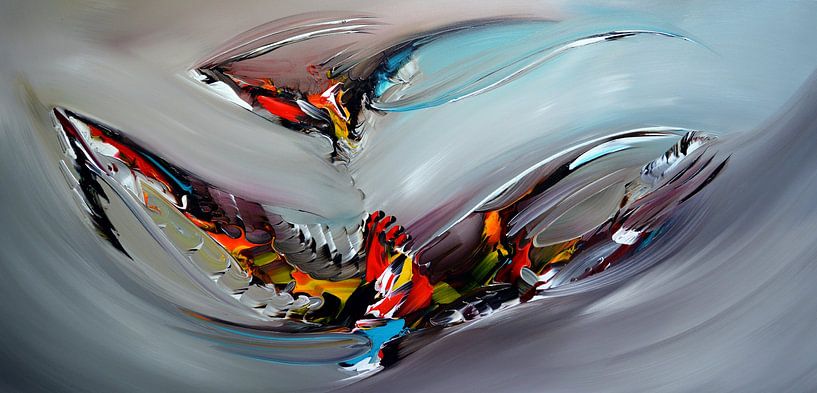 Abstract7 by Gena Theheartofart