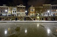 Oudegracht in Utrecht zwischen Zandbrug und Jacobibrug von Donker Utrecht Miniaturansicht