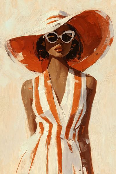 Retro Elegance in Terracotta no.4 by Studio BB