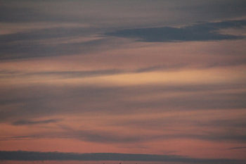 coucher du soleil
