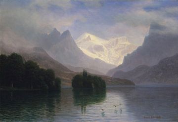 Albert Bierstadt~Berglandschap