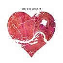 Rotterdam | Stadskaart als Wandcirkel van WereldkaartenShop thumbnail
