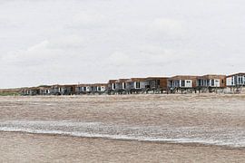 On the Dutch coast by Petra Hauwert