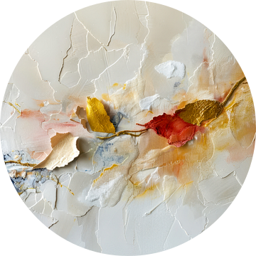 Abstract schilderij, olieverf, impasto, textuur, organisch van Joriali fotografie en schilderijen