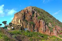 Chinamada Grottendorp in het Anagagebergte op Tenerife