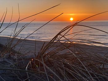 Stille zonsondergang
