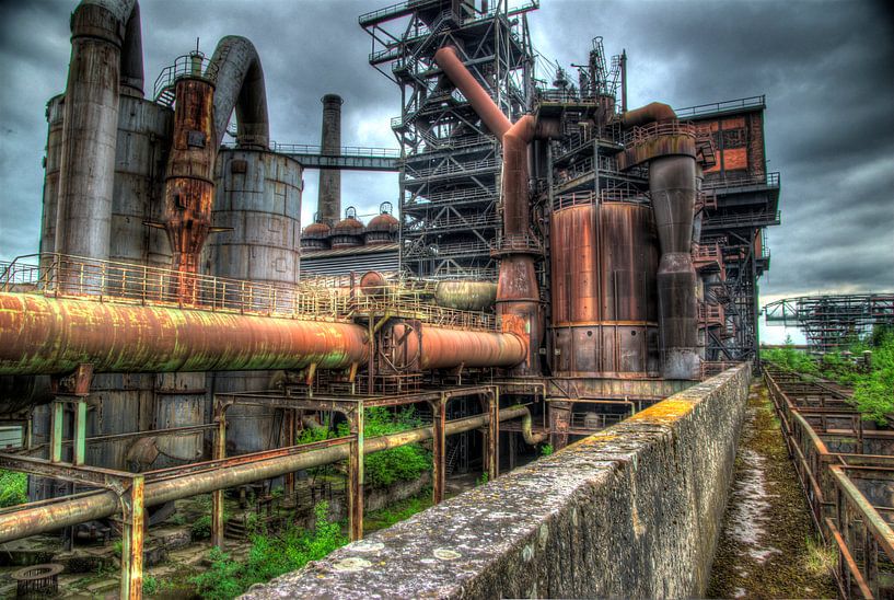 Staalfabriek Duisburg by Cor Visser