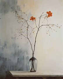 Stillleben im Japandi und Wabi-Sabi Stil von Carla Van Iersel