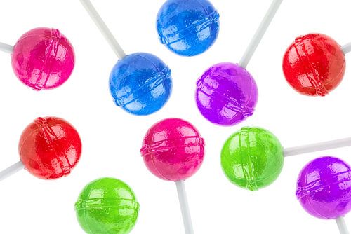 Bunte Lollies