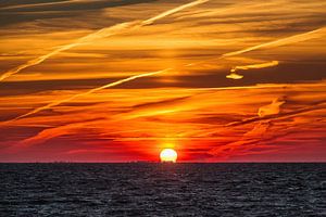Sonnenaufgang in Oosterleek von Rob Boon
