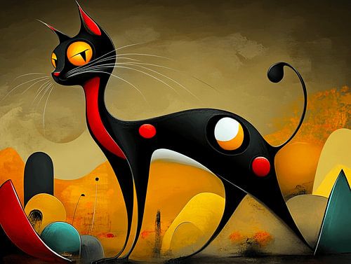 The Mystical Beauty of the Ruffed Cat