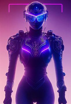 Robot woman by Peter Nackaerts