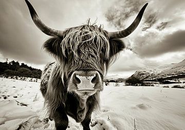 Highland Cow  van Niklas Maximilian