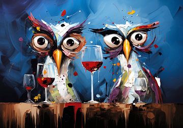 Silly Owls van Jacky