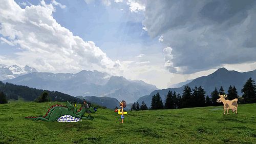 Een omstreden whirlpool in de Alpen
