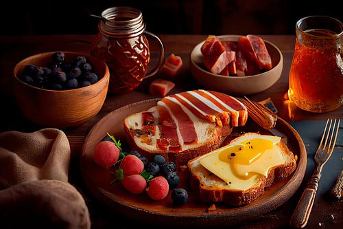 Un petit déjeuner parfait