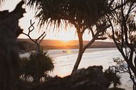 zonsondergang op het strand van Ennio Brehm thumbnail