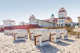 Strandkörbe in Binz auf Rügen, Ostsee