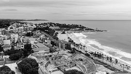 Tarragone en noir et blanc, Espagne