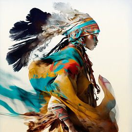 Kleine Kriegerin von Jacky