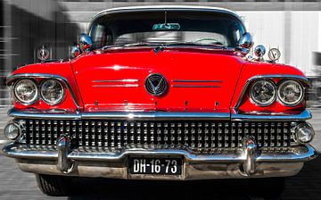Rode Buick 1958 Nr. 2 van Rob Smit
