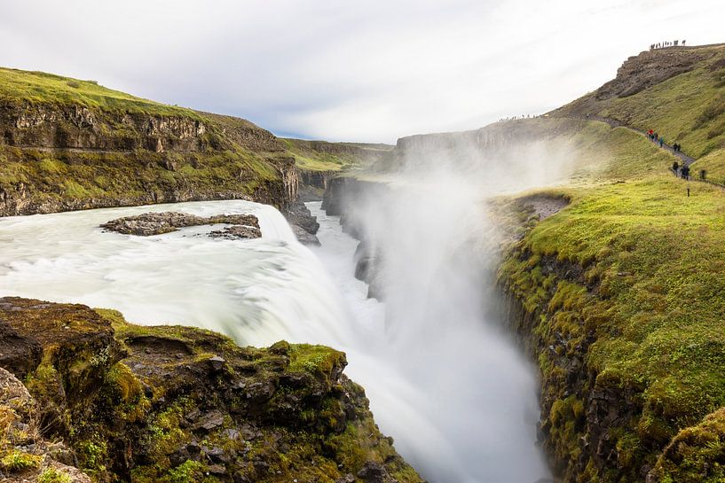 Islande, chute de Gullfoss par Caro Hum
