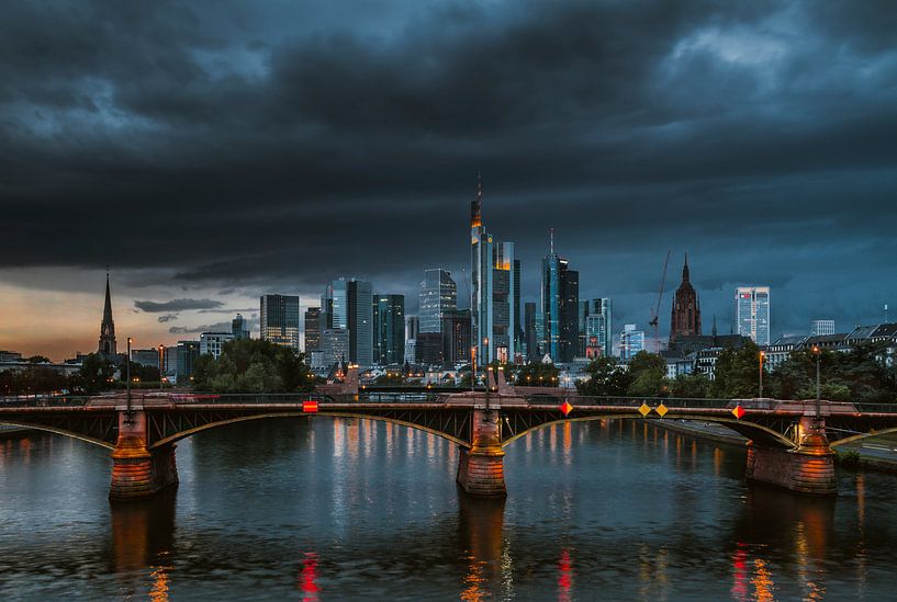 Skyline Frankfurt am Main van Heiko Lehmann