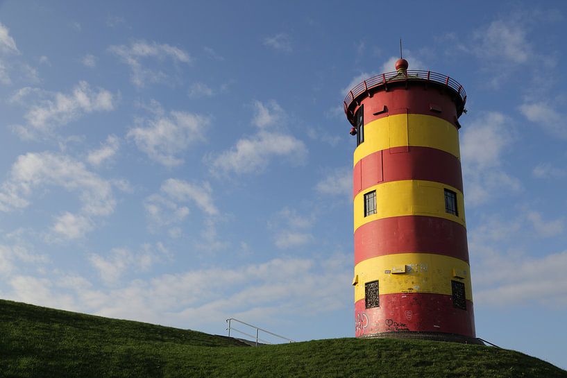 Vuurtoren Pilsum in Ostfriesland van Rolf Pötsch