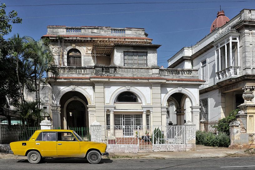 Oude auto in Havana,Cuba. von Tilly Meijer