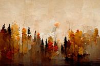 A Forest in Autumn von Treechild Miniaturansicht