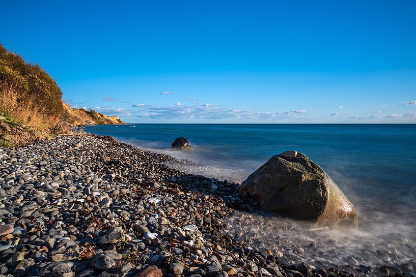 Ostseeküste bei Klintholm Havn in Dänemark von Rico Ködder