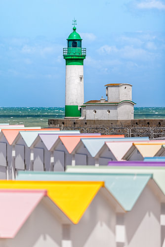 De vuurtoren van Le Tréport (Phare du Le Tréport)